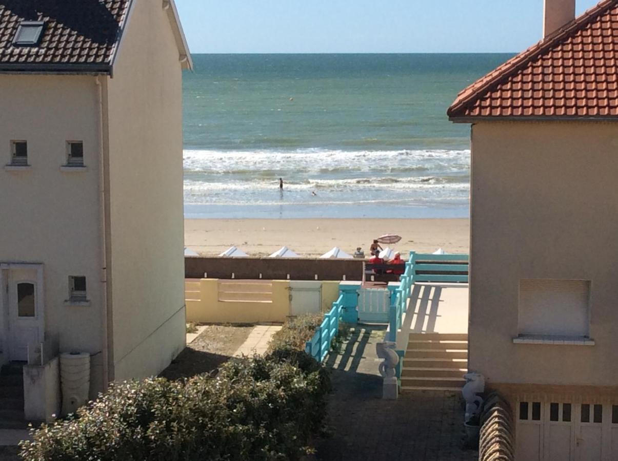 Apartamento L Îlot de la Baie, super studio 4p face à la mer, parking gratuit, wifi, classé 2 étoiles à Fort Mahon Plage, Baie de Somme Exterior foto